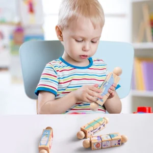 Montessori Rotating Puzzle Game