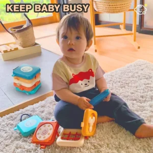 Sensory Folding Activity Cube Montessori Toy