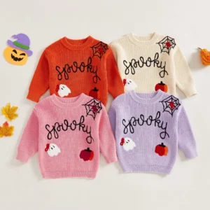 Toddler Halloween Knit Sweater
