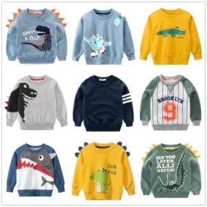 100% Cotton Kids Sweatshirts